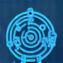 Channel Management Icon - interconnected lines